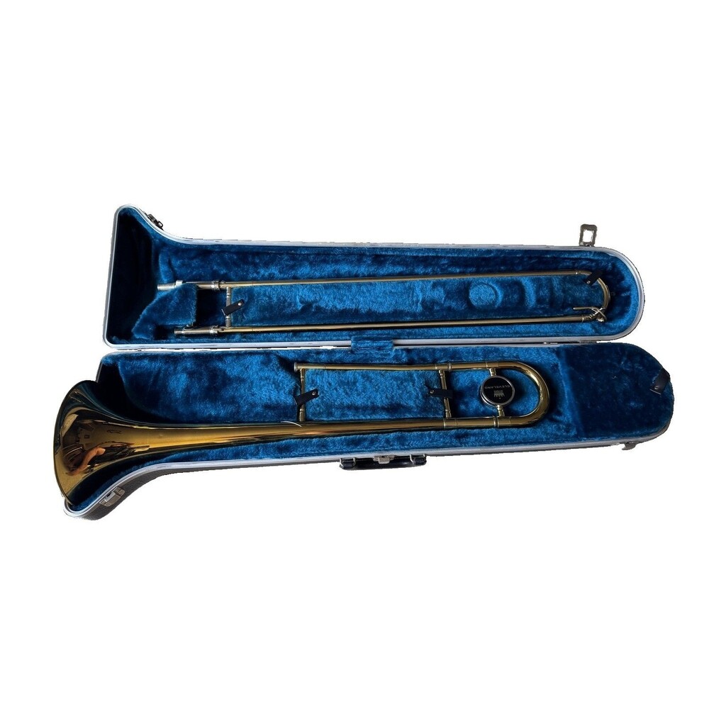 King USA Model 606 Slide Trombone w Original Hardshell Case